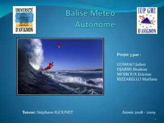 balise m t o autonome