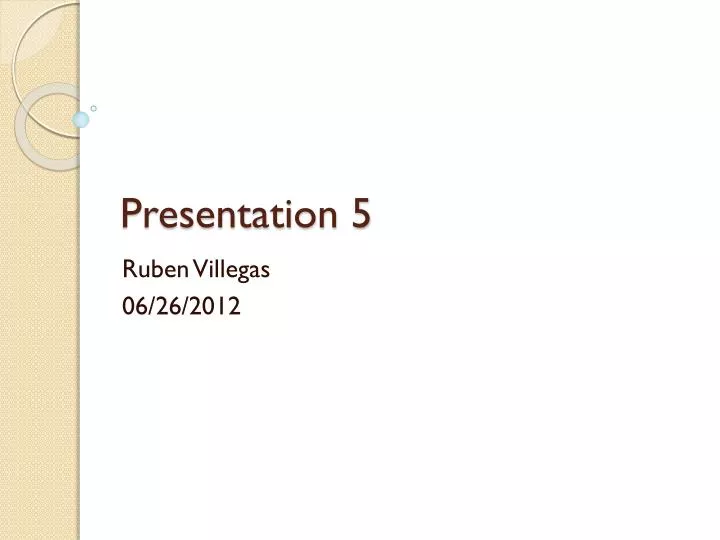 presentation 5