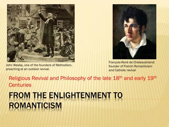 religious revival and philosophy of the late 18 th and early 19 th centuries
