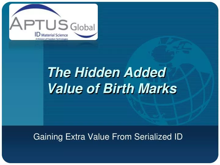 the hidden added value of birth marks