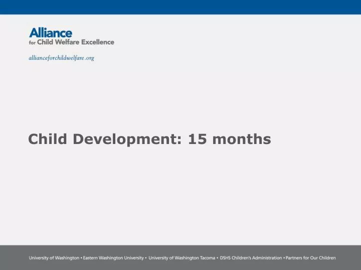 child development 15 months