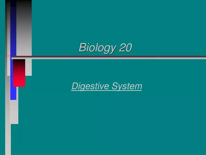 biology 20