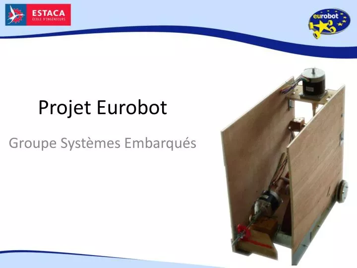 projet eurobot