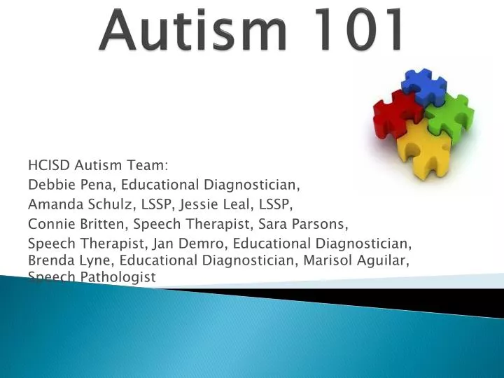 autism 101
