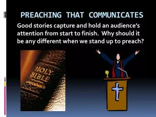 PREACHING THAT COMMUNICATES
