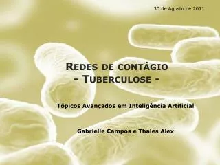 redes de cont gio tuberculose
