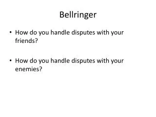 bellringer