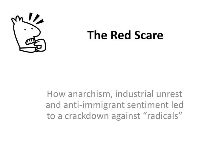 the red scare