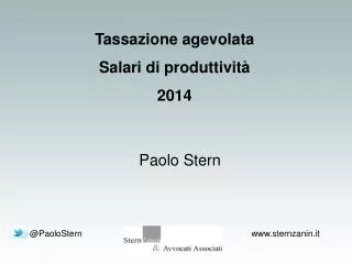 paolo stern