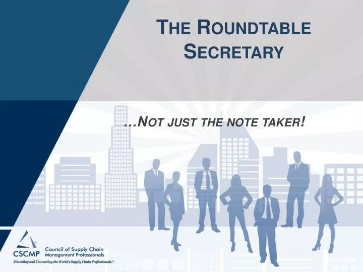 the roundtable secretary