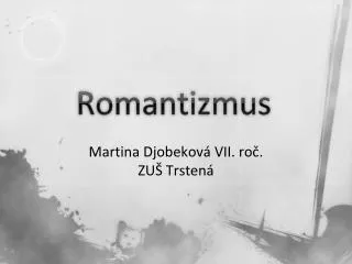 romantizmus