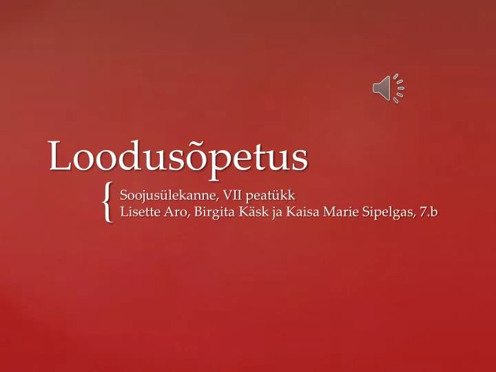 loodus petus