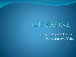 otsek ne