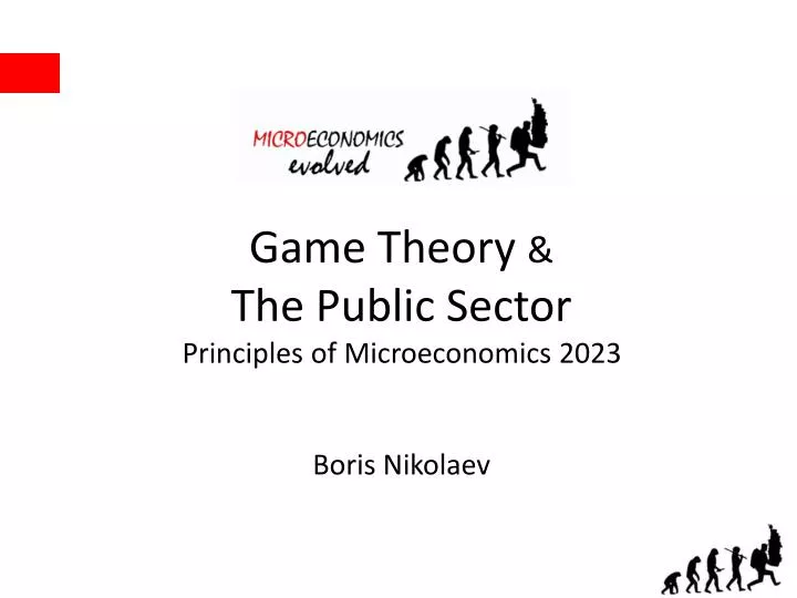 game theory the public sector principles of microeconomics 2023 boris nikolaev
