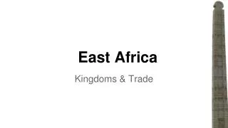 East Africa