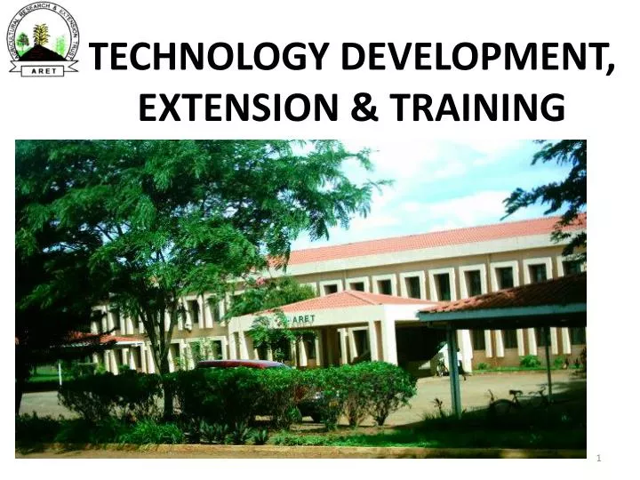 technology development extension training