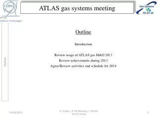 ATLAS gas systems meeting