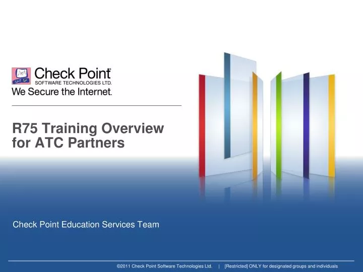r75 training overview for atc partners