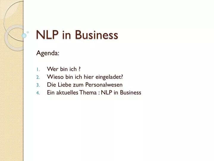 nlp in business