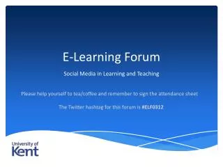 E-Learning Forum