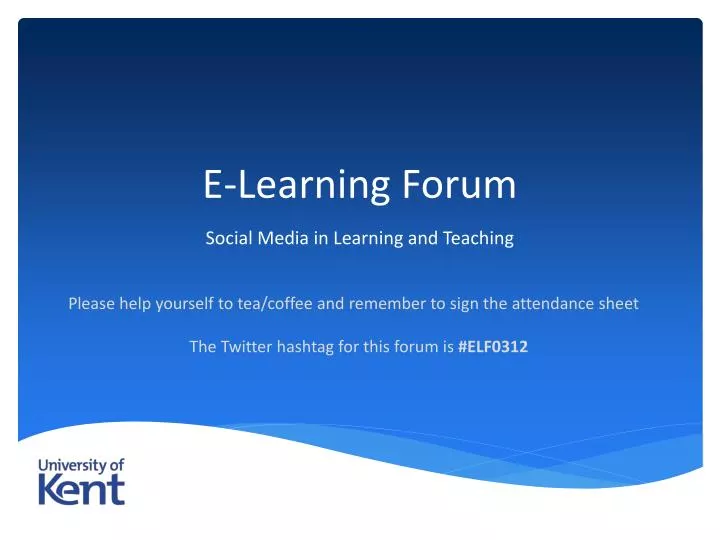 e learning forum
