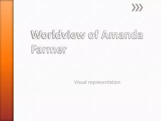 Worldview of Amanda Farmer