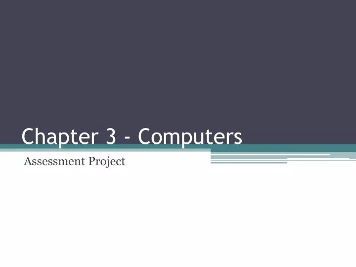 chapter 3 computers