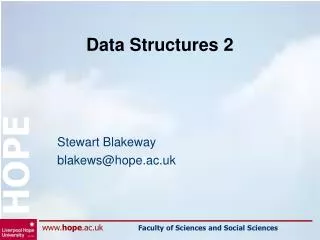 Data Structures 2