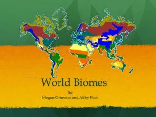 World Biomes