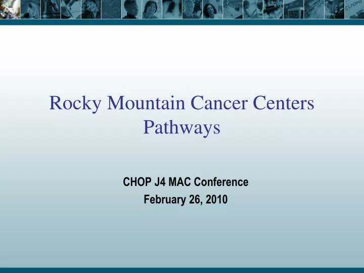 rocky mountain cancer centers pathways