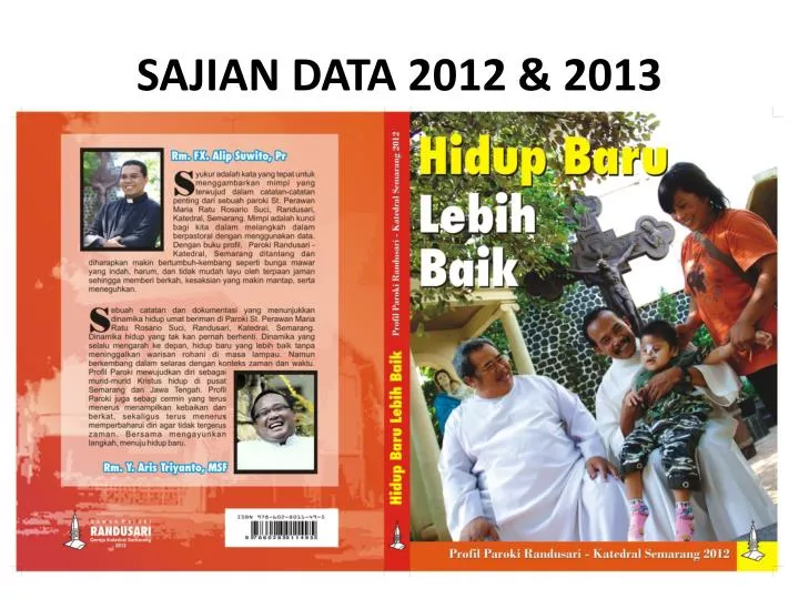 sajian data 2012 2013