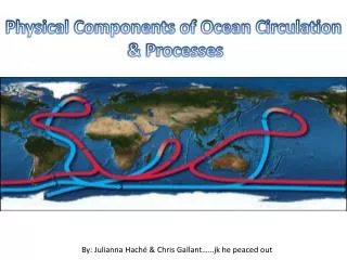 Physical Components of Ocean Circulation &amp; Processes