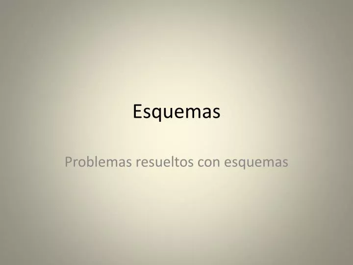 esquemas