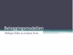 Beleggingsmodellen - slide 1