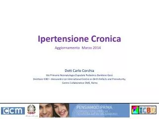 ipertensione cronica