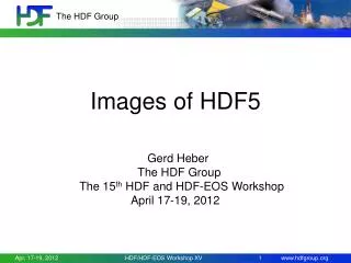 Images of HDF5