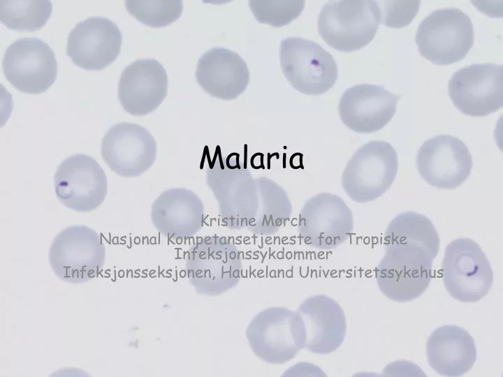 malaria