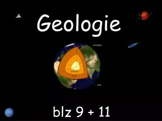 Geologie blz 9 + 11