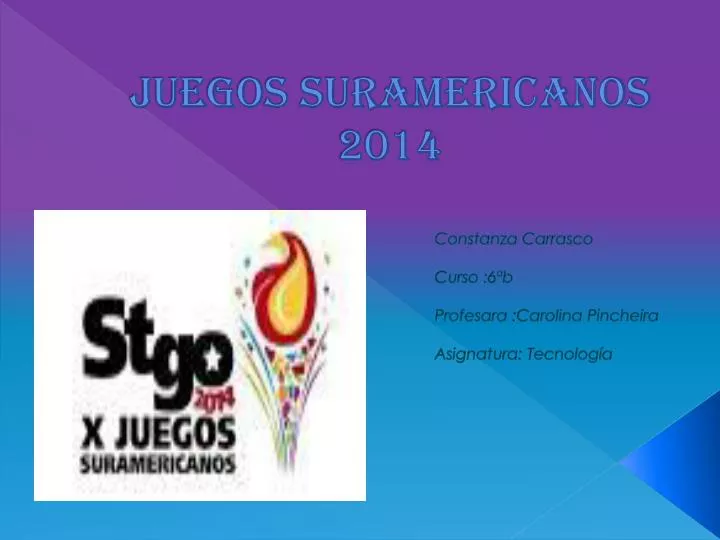 juegos suramericanos 2014