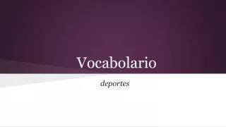 vocabolario