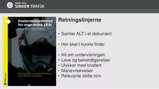 retningslinjerne