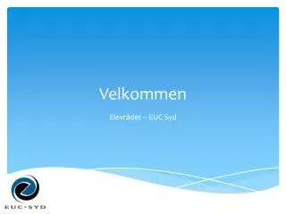 velkommen