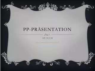 pp pr sentation