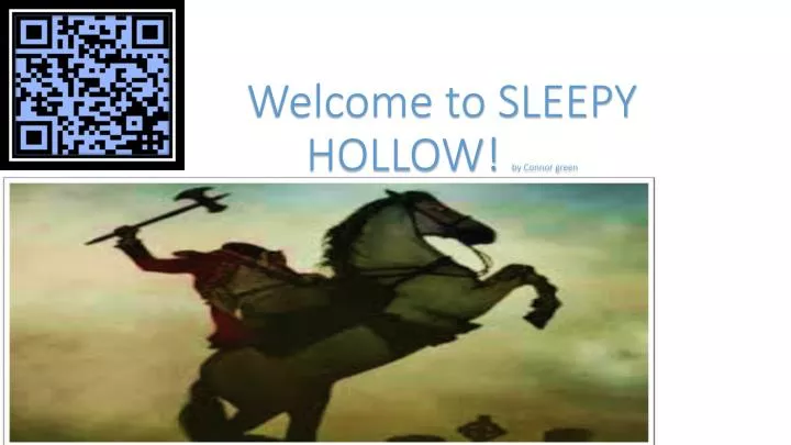 welcome to sleepy hollow by connor green