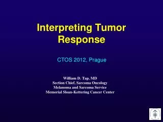 Interpreting Tumor Response