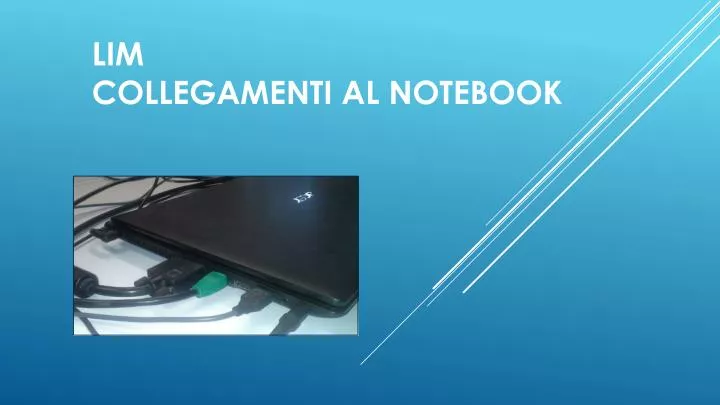 lim collegamenti al notebook