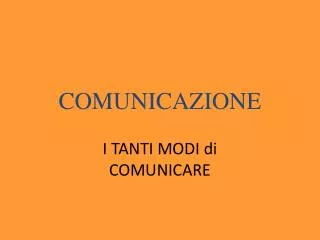 comunicazione