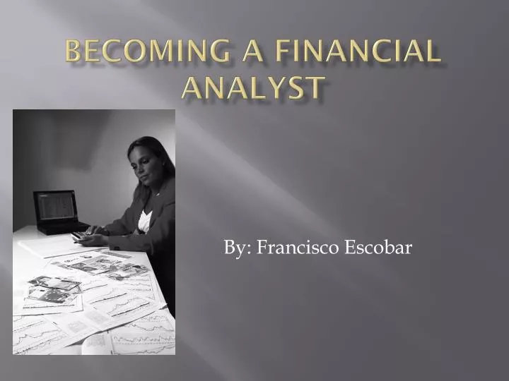 becoming a financial analyst