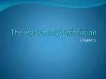 The Pharmacy Technician - slide 1