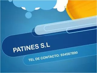 patines s l
